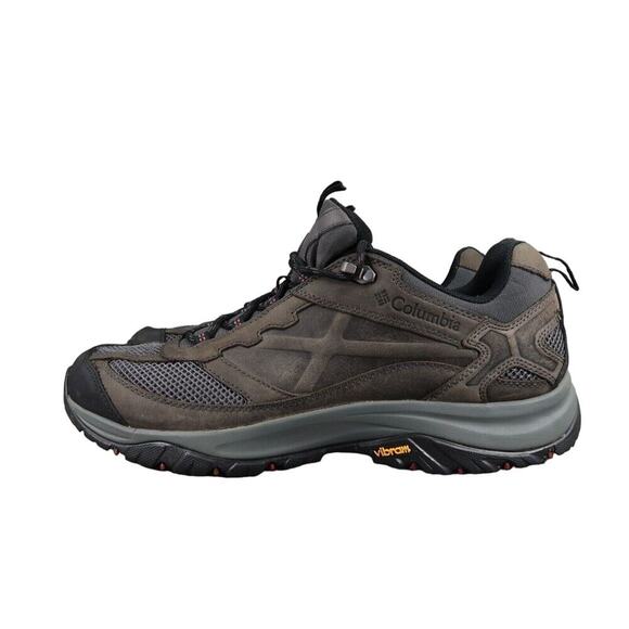 Columbia Shoes Mens 13 Hiking Boots Outdoor Leather Athletic Terrebonne Vibram main image 8